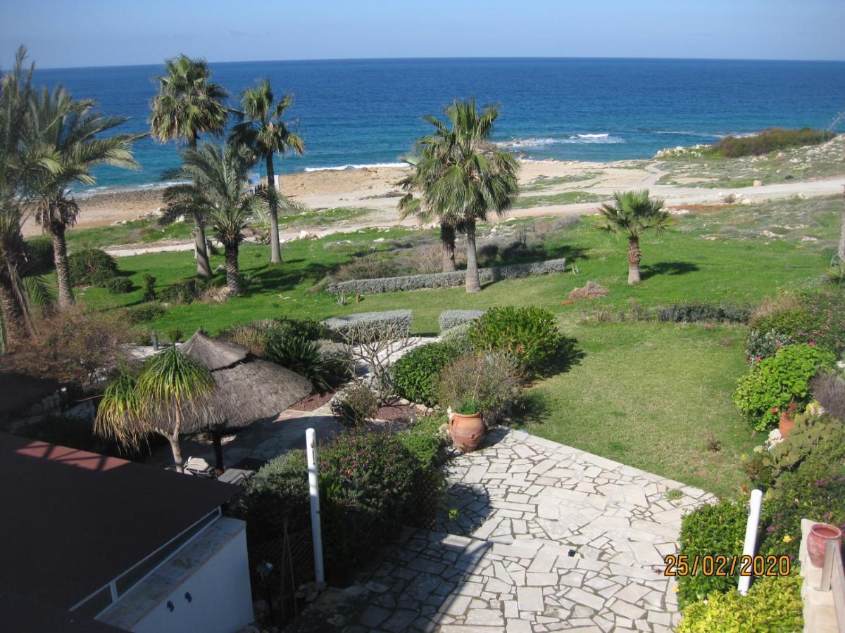 Sea front Villa Kristina Klorakas Exteriör bild
